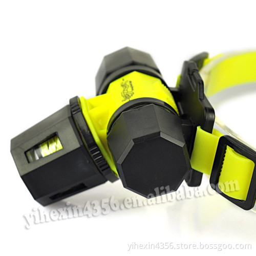 Cree T6 1800 Lumen High Bright LED Diving Headlamp